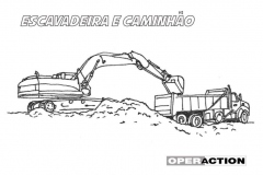ESCAVADEIRA-E-CAMINHAO